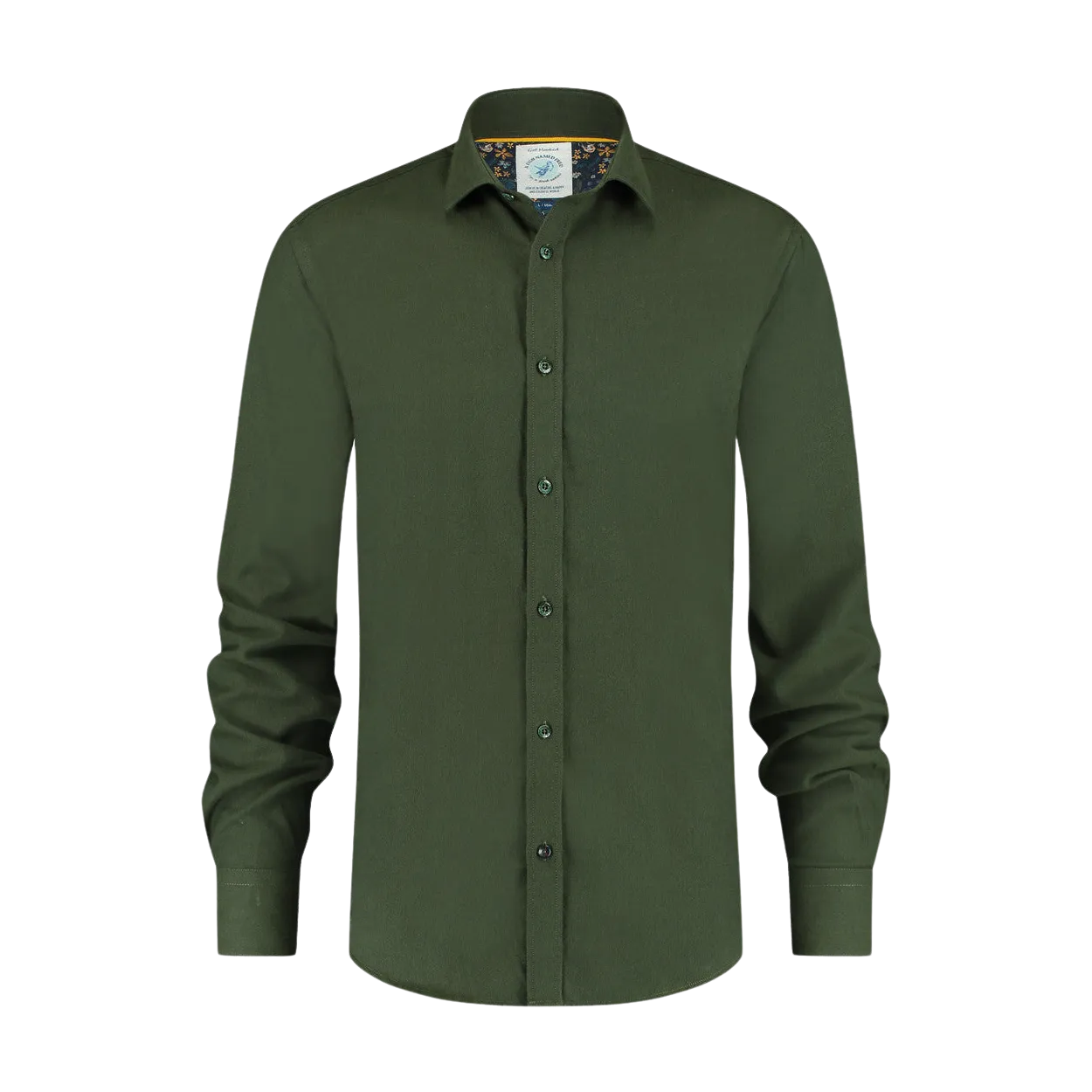 A Fish Named Fred Brushed Twill Long Sleeve Shirt