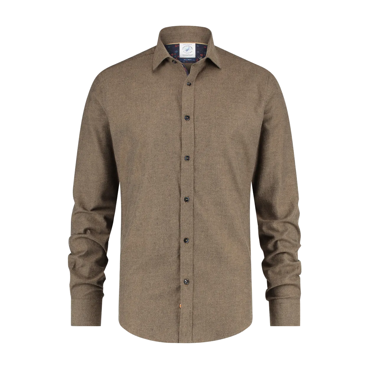 A Fish Named Fred Brushed Twill Long Sleeve Shirt