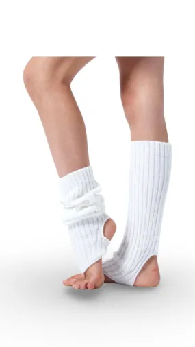 Ankle Leg Warmers White