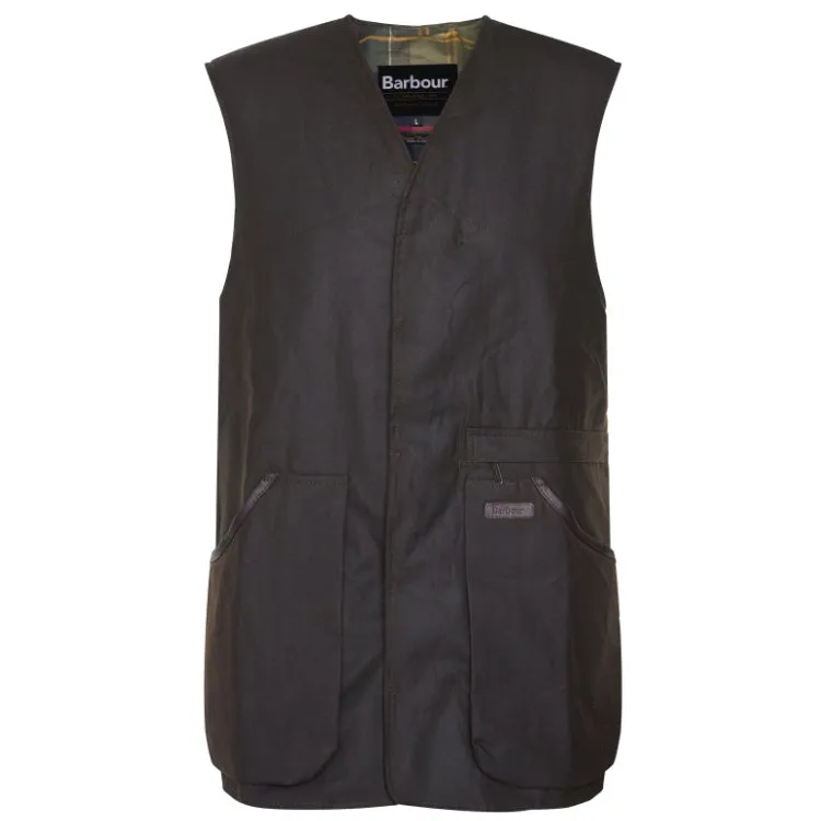 Barbour Alwinton Wax Gilet - Olive