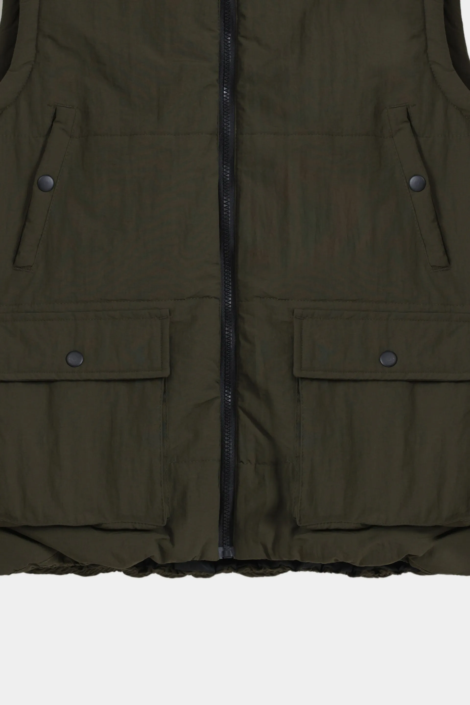 Basic Zip Up Gilet