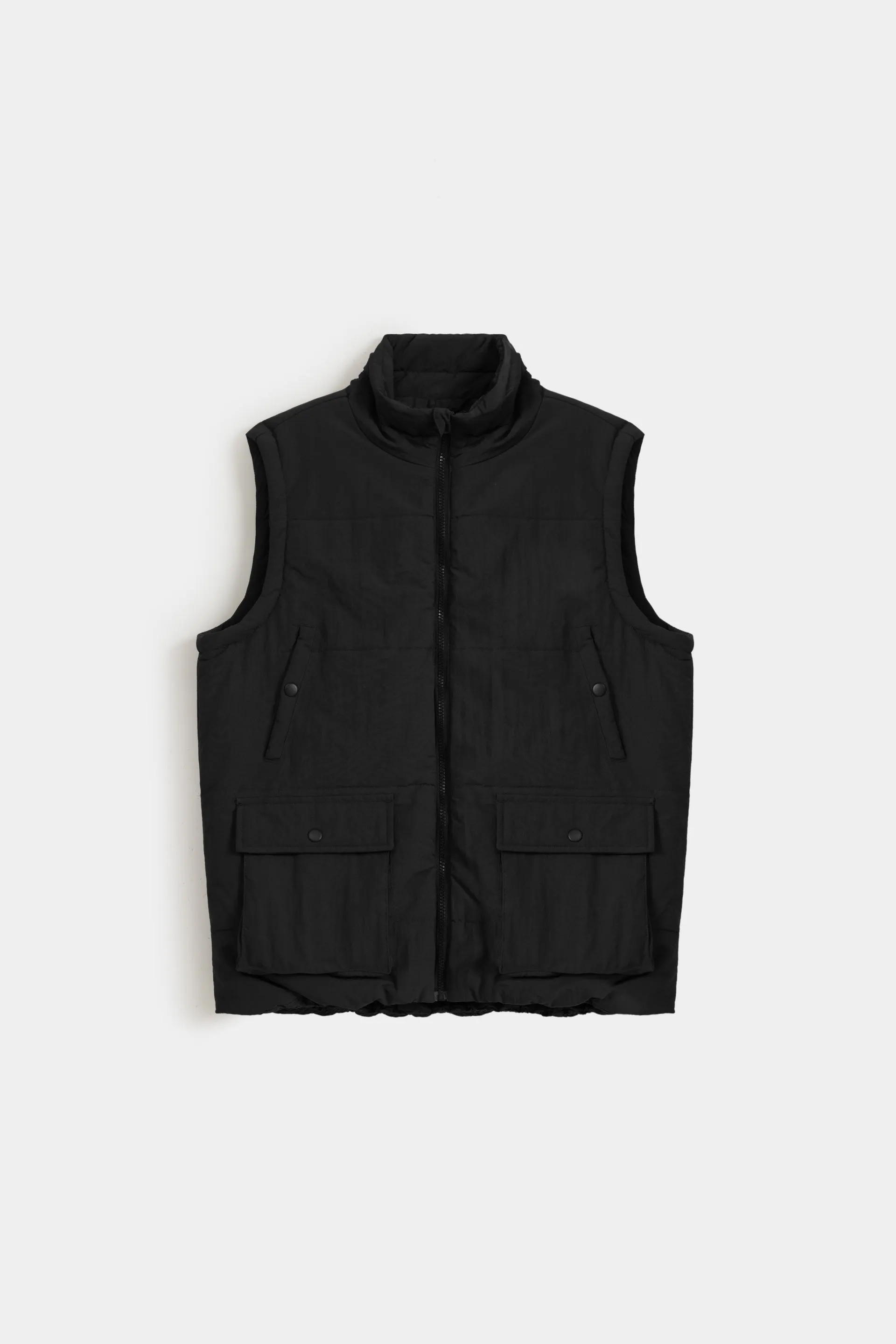 Basic Zip Up Gilet