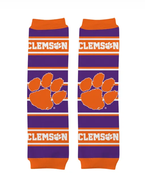 Clemson Baby Leg Warmers