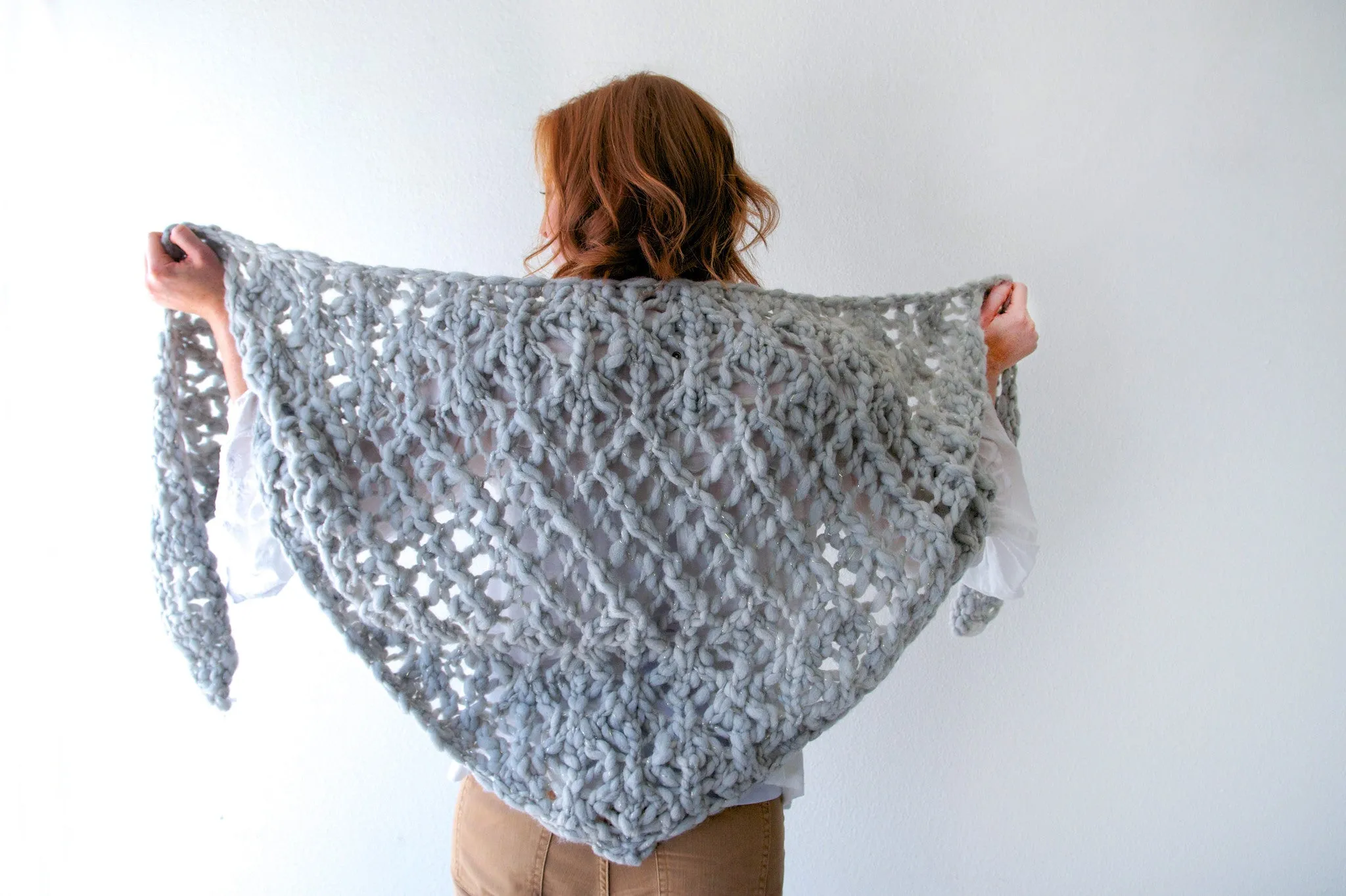 Cloud Walking Shawl Pattern