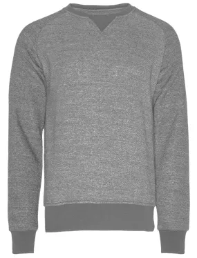 Enricho Crew Neck Sweatshirt in Grey