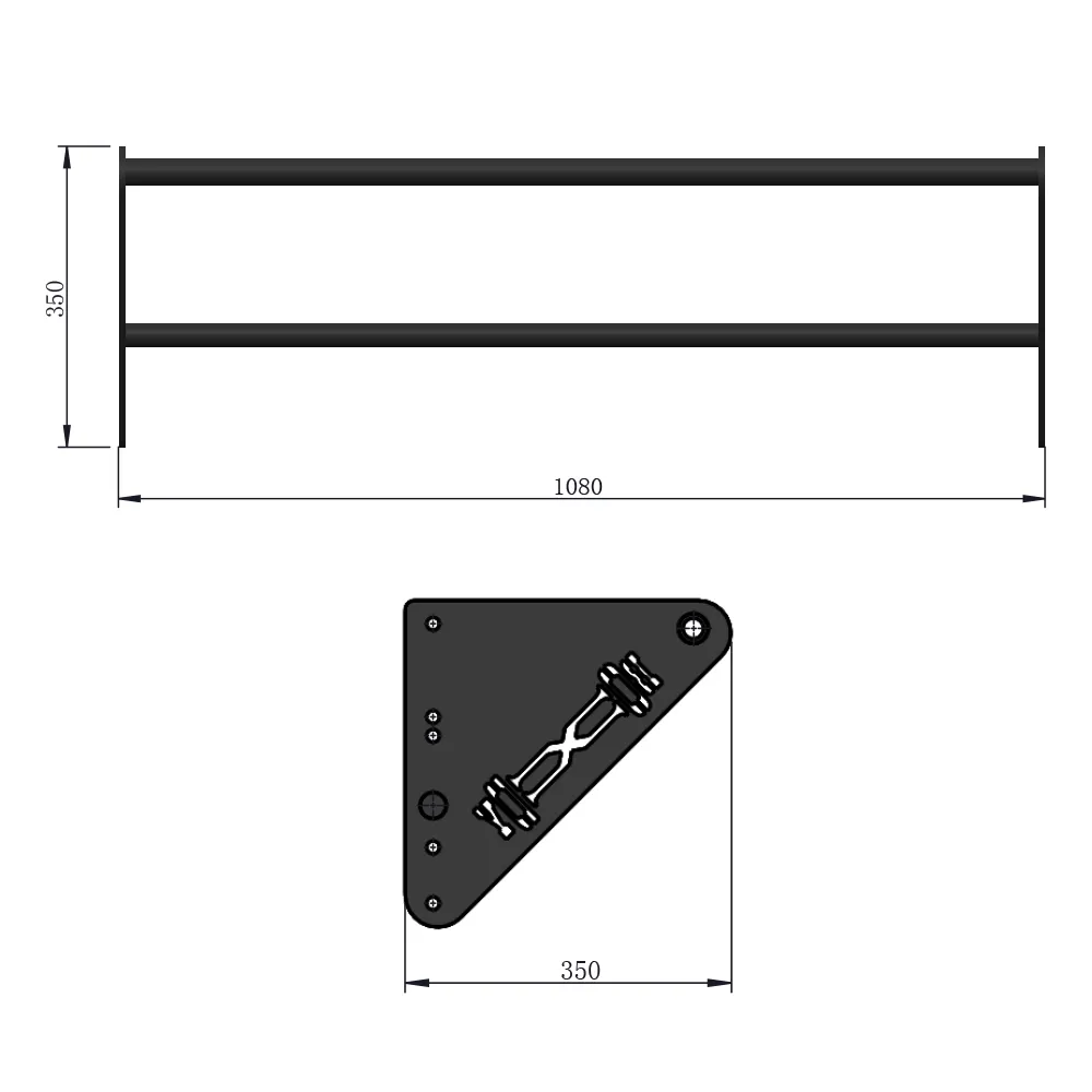 Force USA 4FT Muscle Up Bar - Lasercut