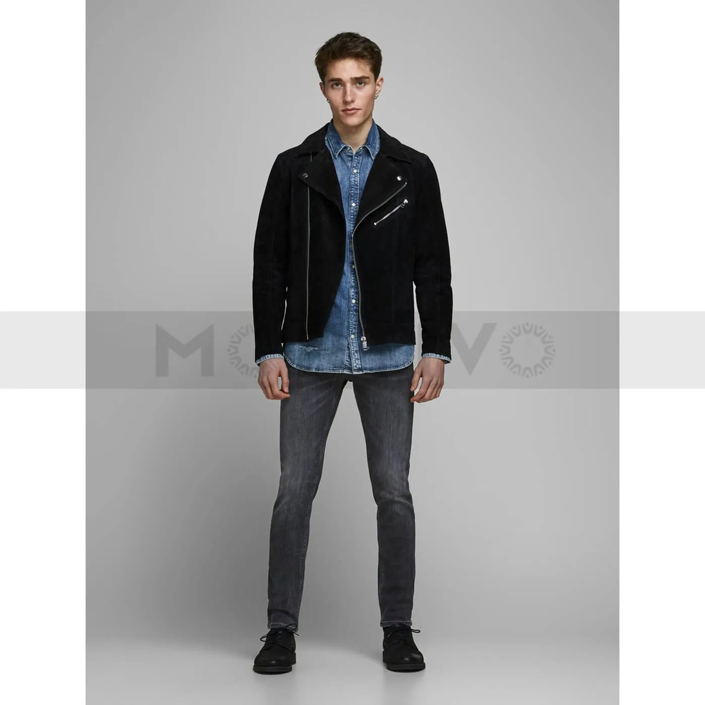 JJ Charcoal Slim Fit Jeans