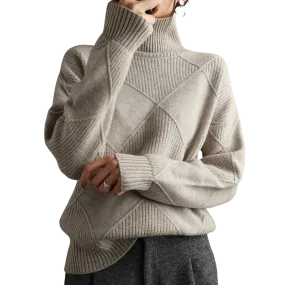 Leah - Soft turtleneck sweater