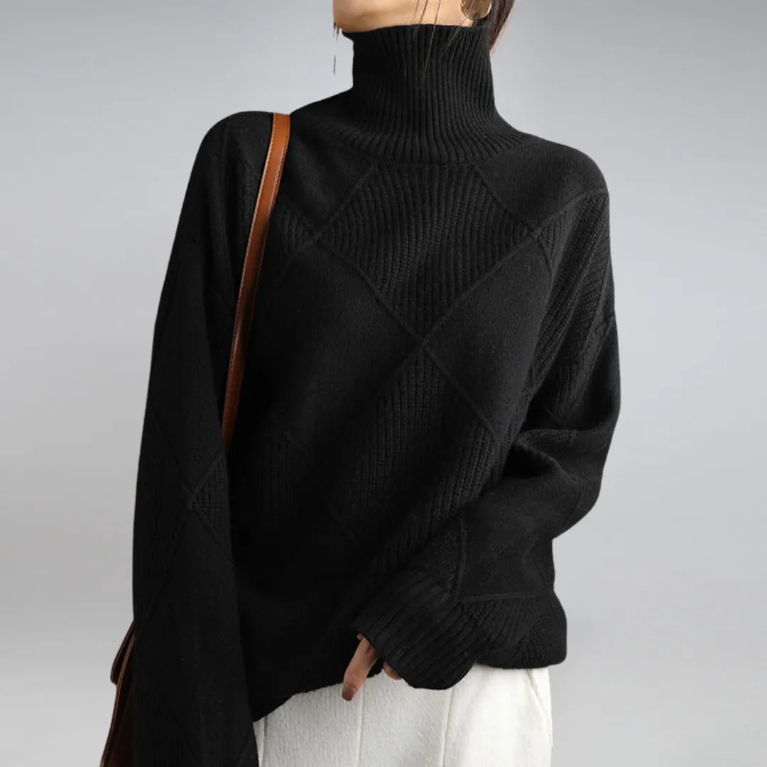 Lina™ - Cozy Turtleneck Sweater