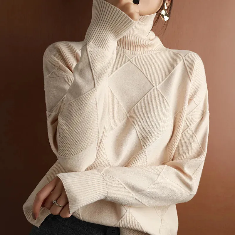 Mara - Soft Turtleneck Sweater