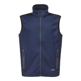 MUSTO Essential Softshell Gilet NAVY (Online only*)