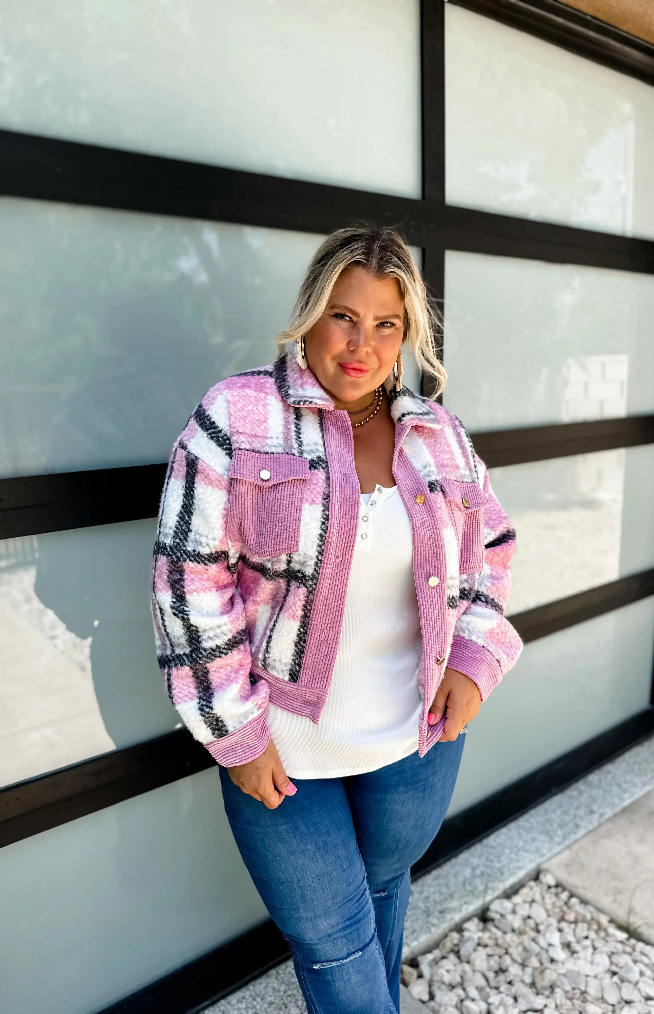 PREORDER: Closes 9/5 Breckenridge Plaid Shacket in Two Colors