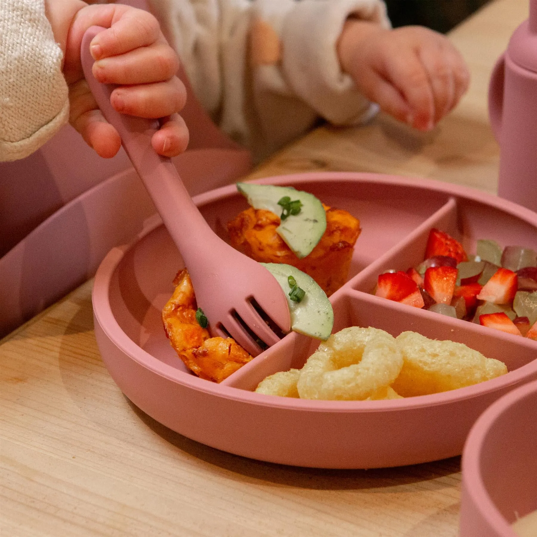 Silicone Baby Weaning Fork - By Tiny Dining